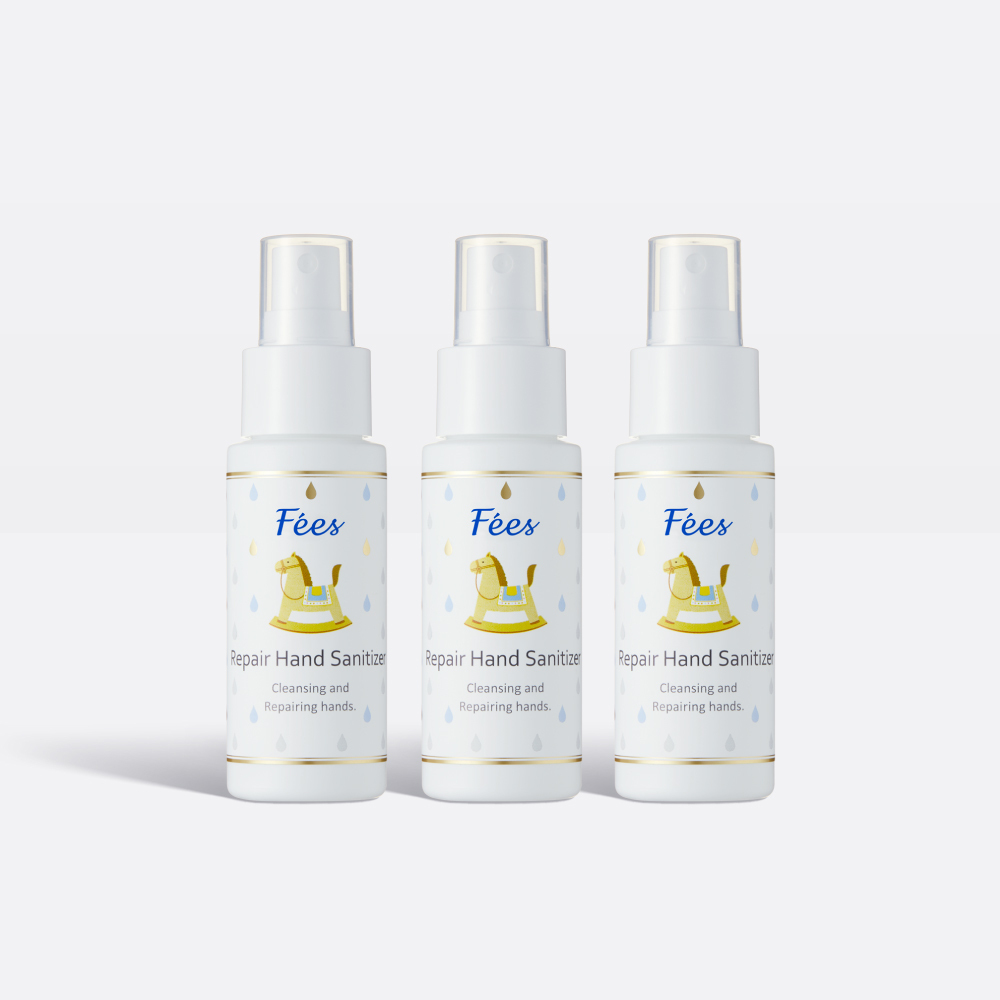 修護乾洗手噴霧3入組