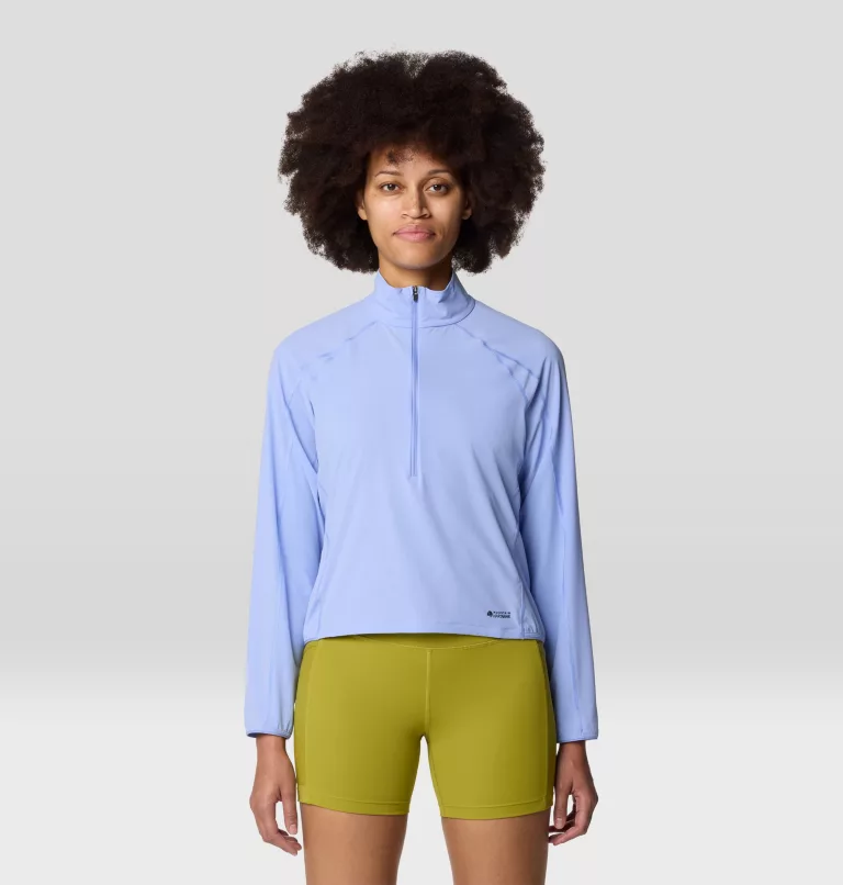 Mountain Hardwear 美國 Sunshield™ 1/2 Zip Women 防曬輕量長袖半拉上衣 女款 11MHW10521