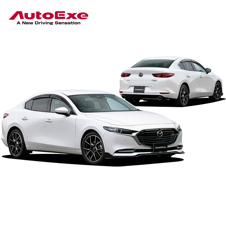 AUTOEXE 晴雨窗 MAZDA3 BP SEDAN 四代馬3 四門