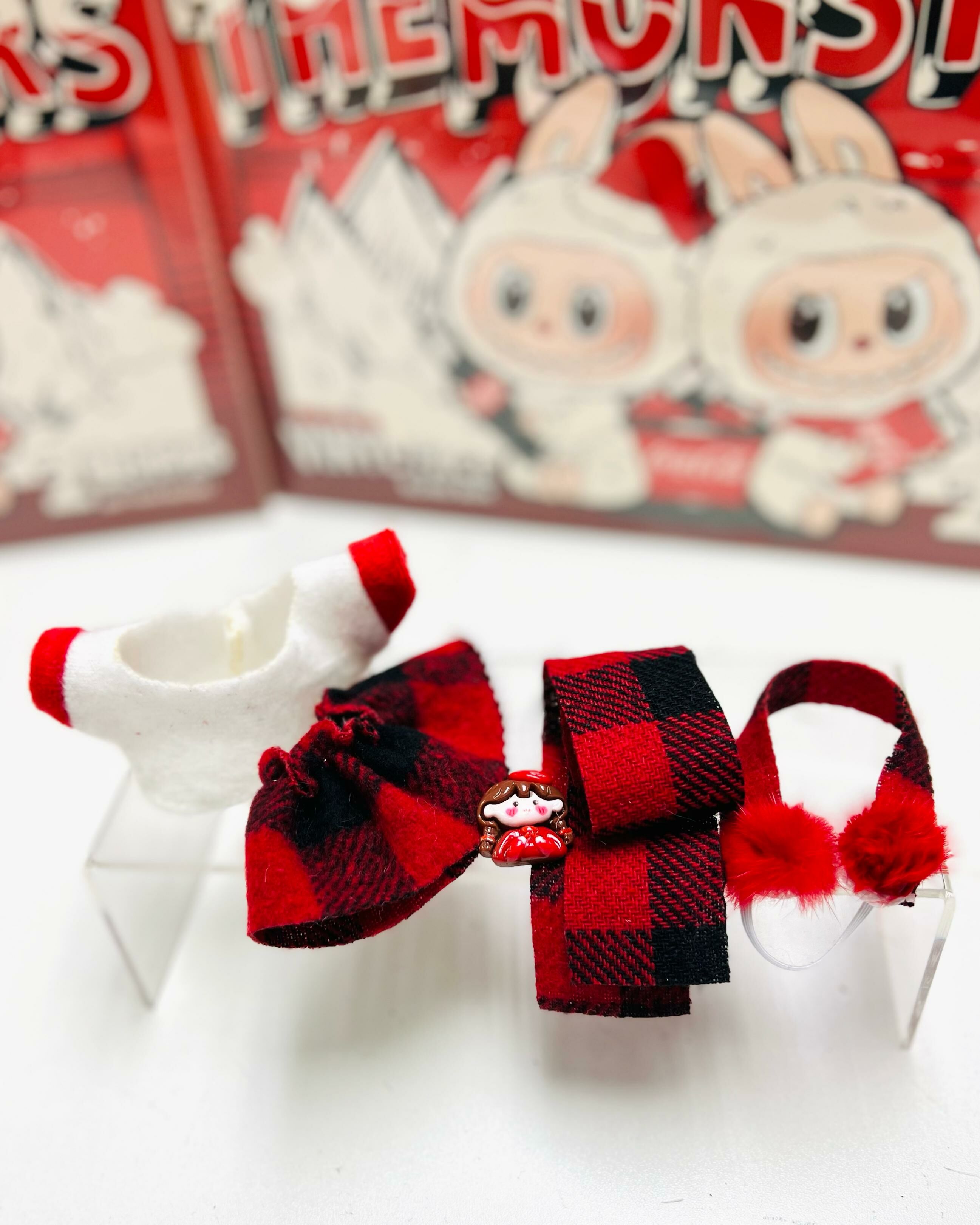 (GF) Doll outfit Fashion F28-格仔裙套裝