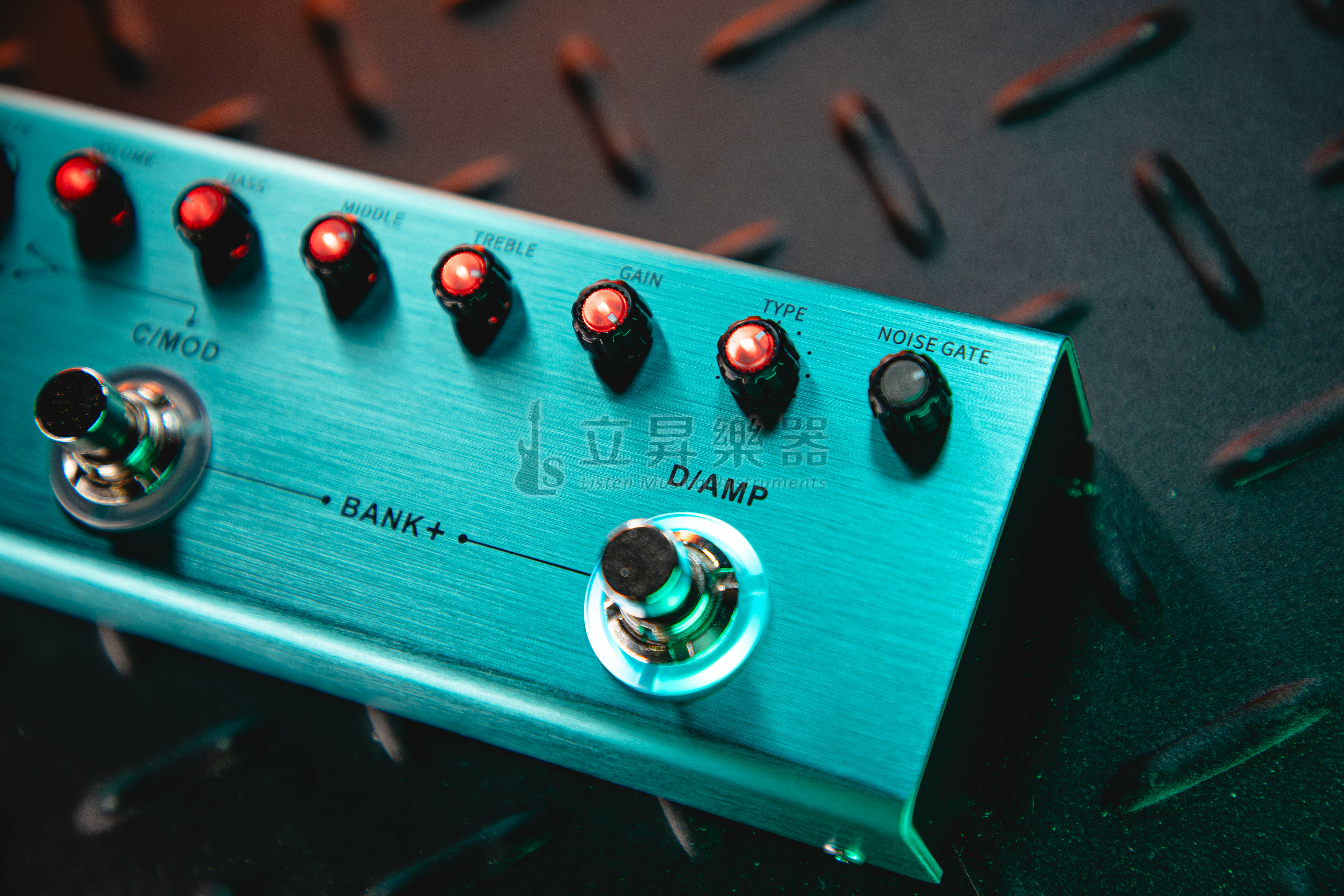 M-VAVE M-VAVE TANK-G TypeC 充電 IR 藍芽 電吉他 綜合效果器 第 6 張圖片｜三峽吉他 / Bass