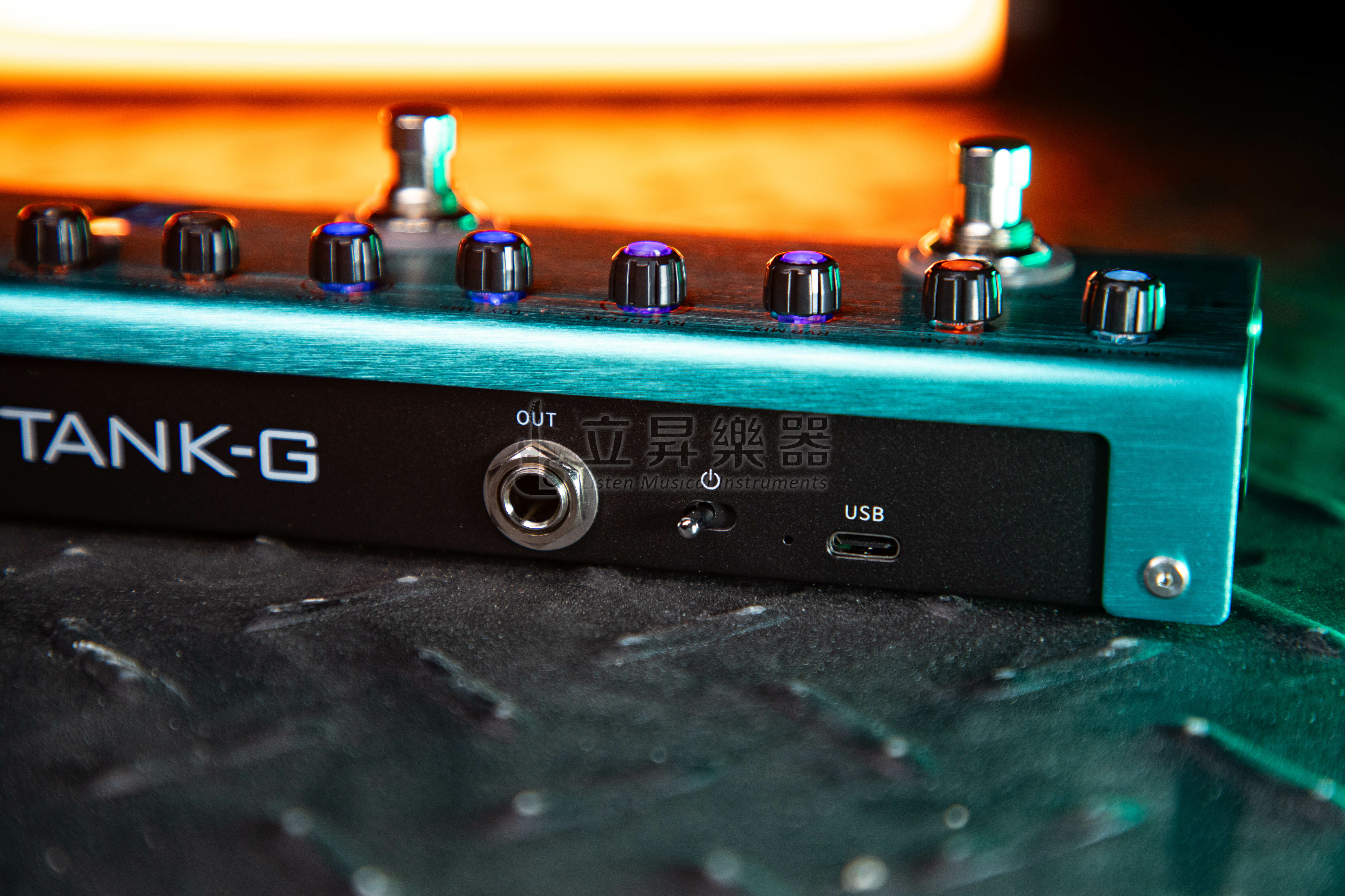 M-VAVE M-VAVE TANK-G TypeC 充電 IR 藍芽 電吉他 綜合效果器 第 5 張圖片｜三峽吉他 / Bass