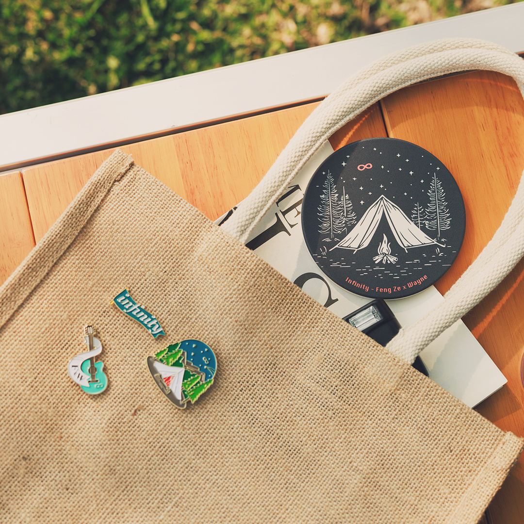 為你守候紀念徽章組