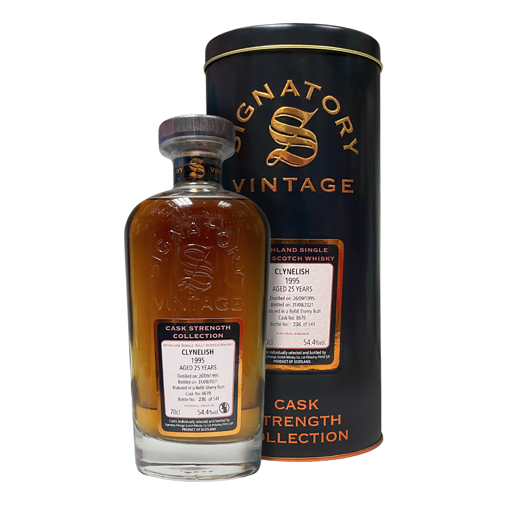 Signatory Vintage Cask Strength Collection 1995 25 Years Old #8679 54.4%