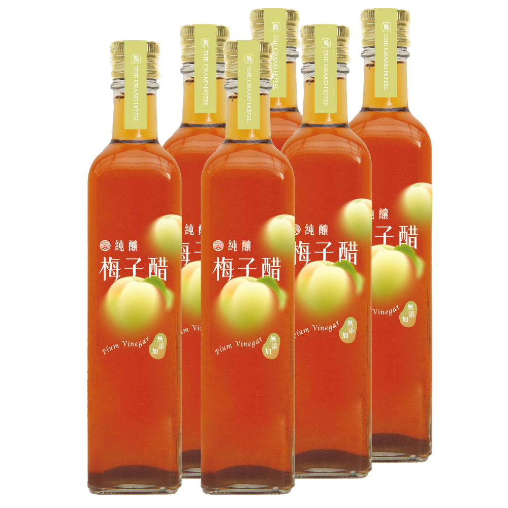6瓶-圓山純釀梅子醋