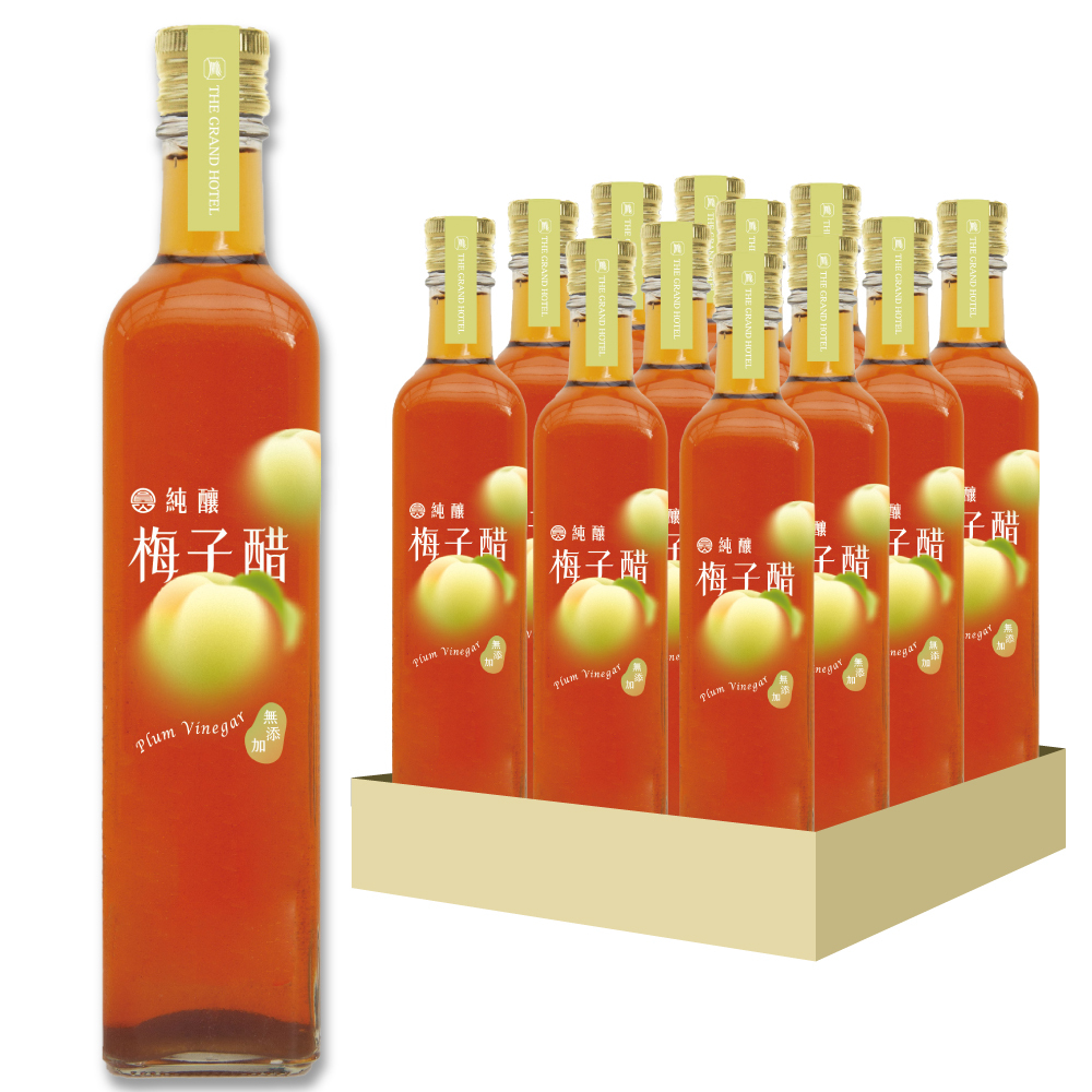 12瓶-圓山純釀梅子醋