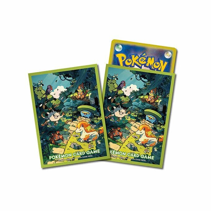 [五月上旬到貨] Pokemon Card Game 卡套 連繫的世界 -秘密的階梯- つながるせかい -ひみつのかいだん-