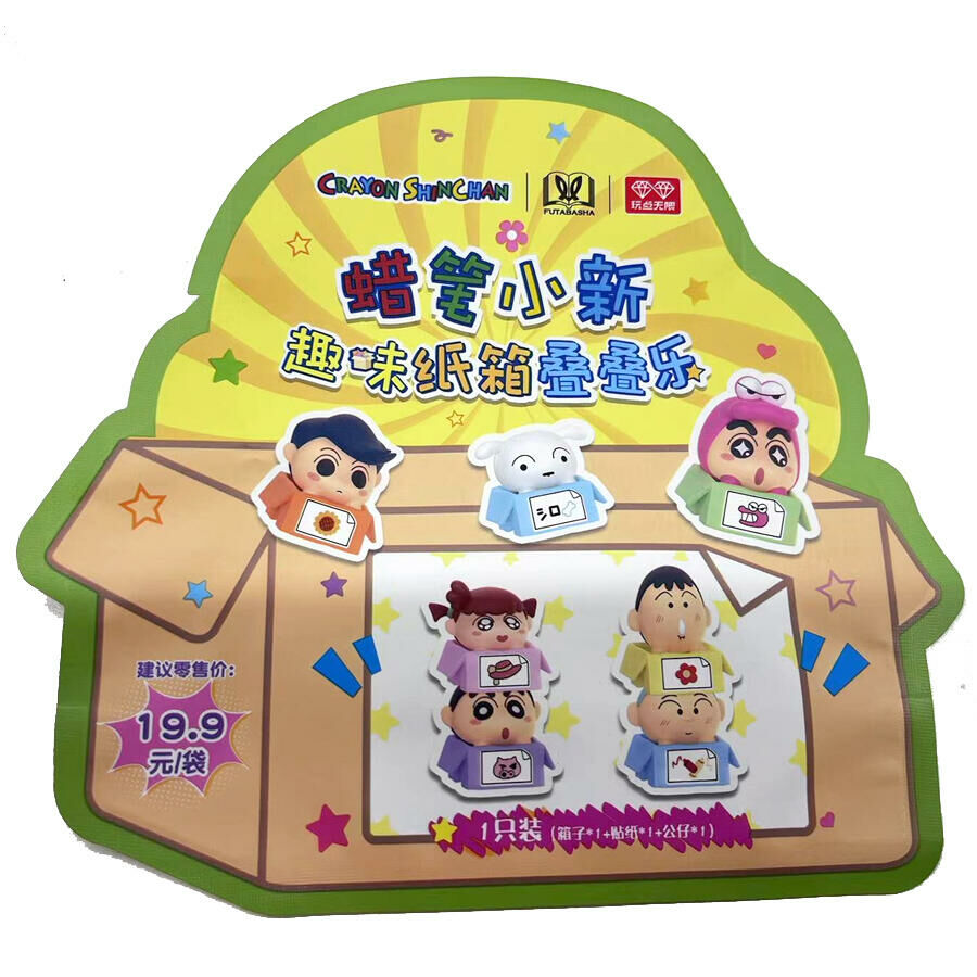 蠟筆小新紙箱疊疊樂(隨機出貨)