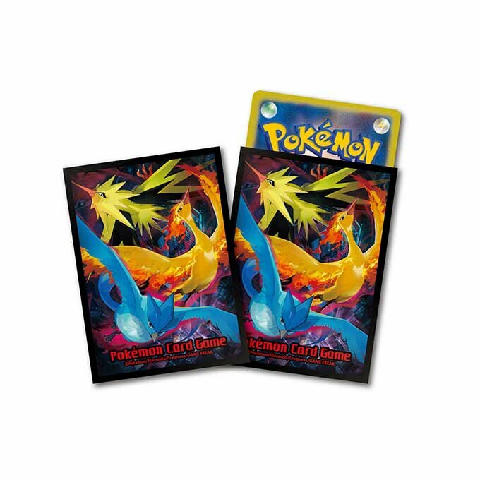 [5月2日到貨] Pokemon Card Game 卡套 火焰鳥&閃電鳥&急凍鳥 ファイヤー＆サンダー＆フリーザー