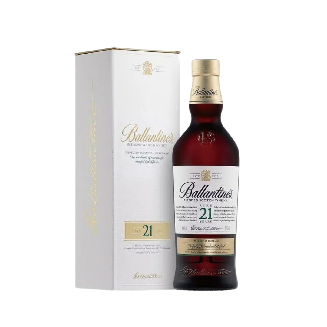 Ballantines 21 Years Old Blended Scotch Whisky (禮盒) | Pernod Ricard 保樂力加旗下