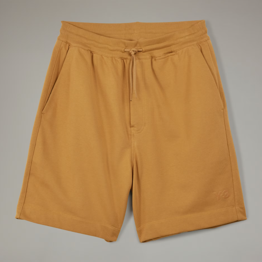 【 Y-3 FT SHORTS 運動短褲 - 黃褐 】