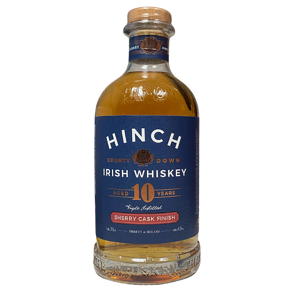 Hinch 10 Years Old Blended Malt Irish Whisky 43%