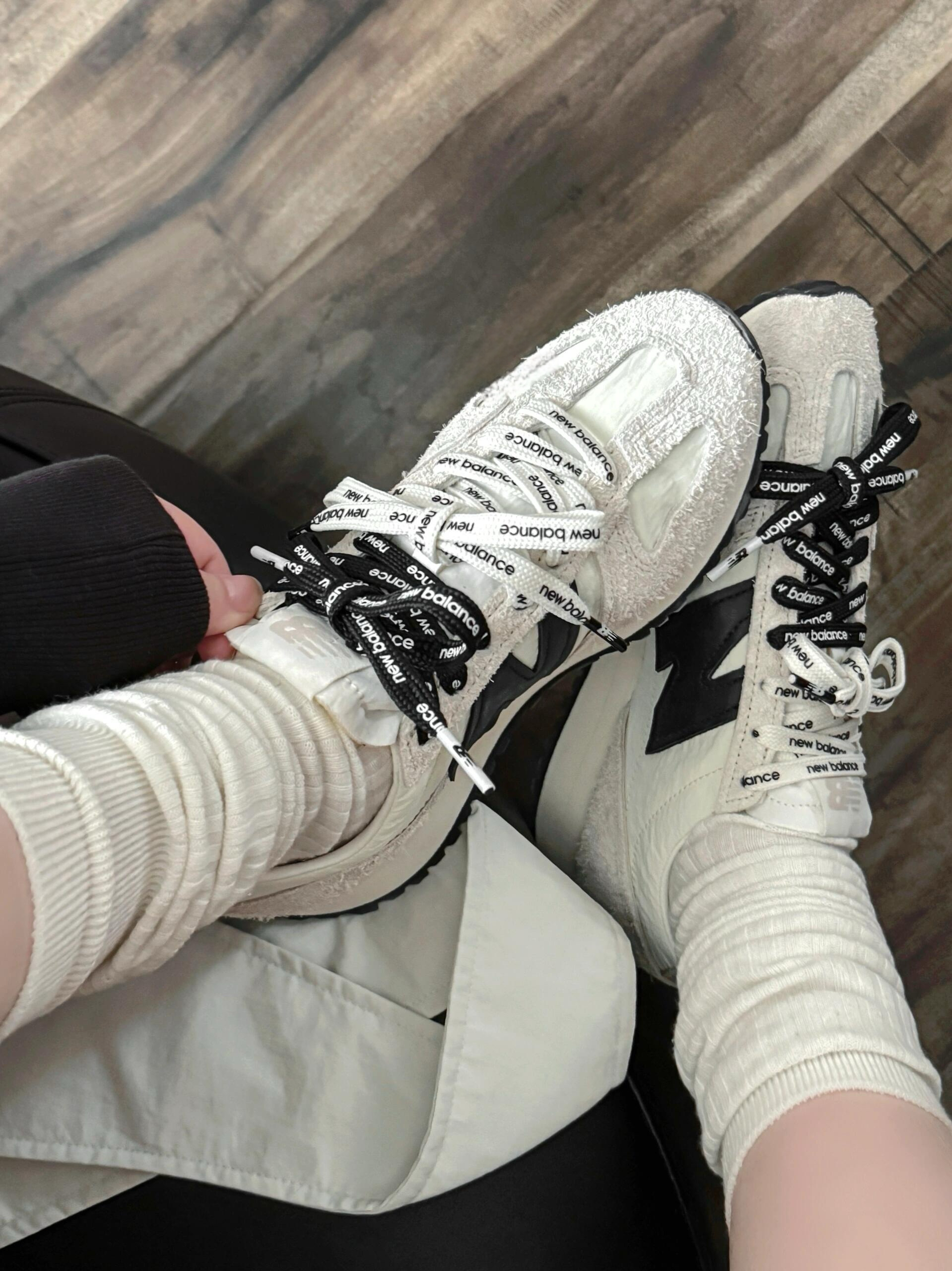 New Balance NB 471 海鹽白 白黑色 長毛麂皮 MIUMIU風 復古 慢跑鞋 薄底鞋 U471AM/預購