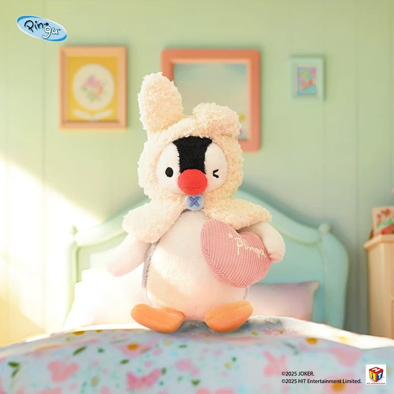 iSNEAKERS | PINGU 企鵝家族 宅在家毛絨吊飾 娃娃 四款