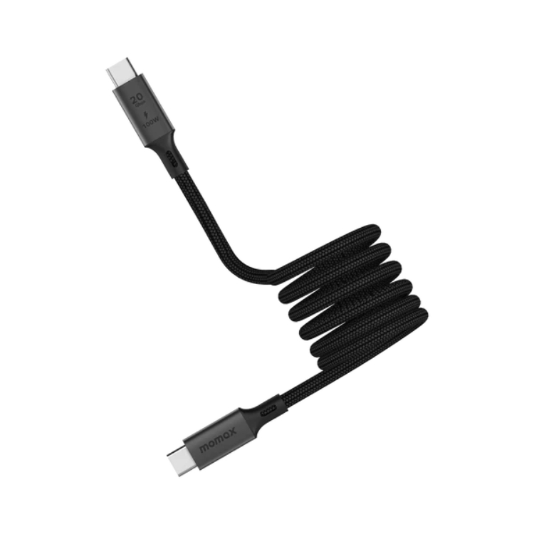 Momax Mag.Link USB-C to USB-C 100W USB3.2 Gen 2x2 1m 磁吸連接線 40Gbps 1m 充電線