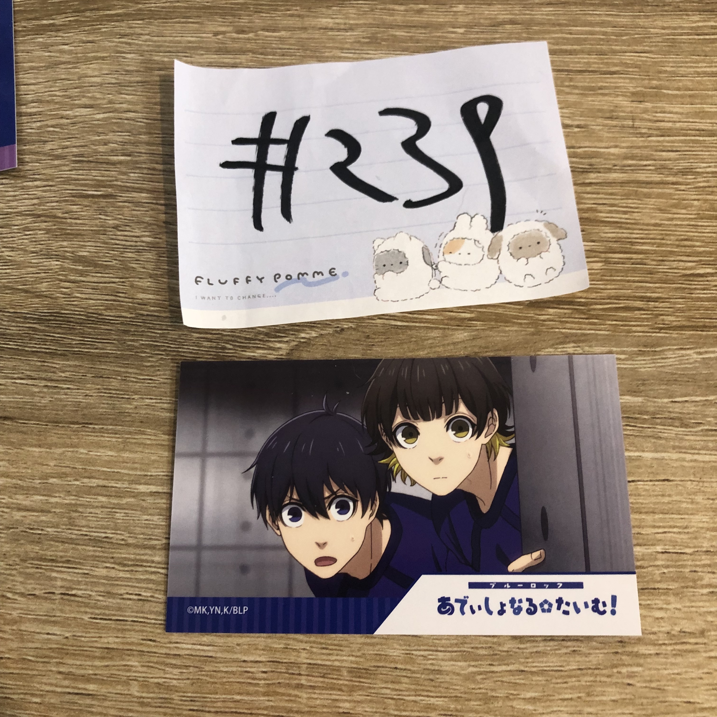 BlueLock 潔 蜂樂  雙人 小卡#239