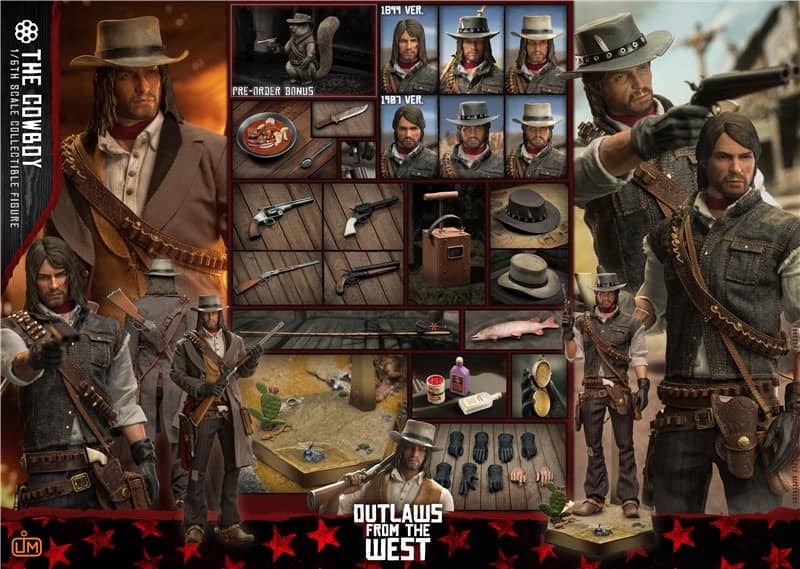 Lim Toys Outlaws From The West "The Cowboy" 1/6 Action Fugire (LIM011)