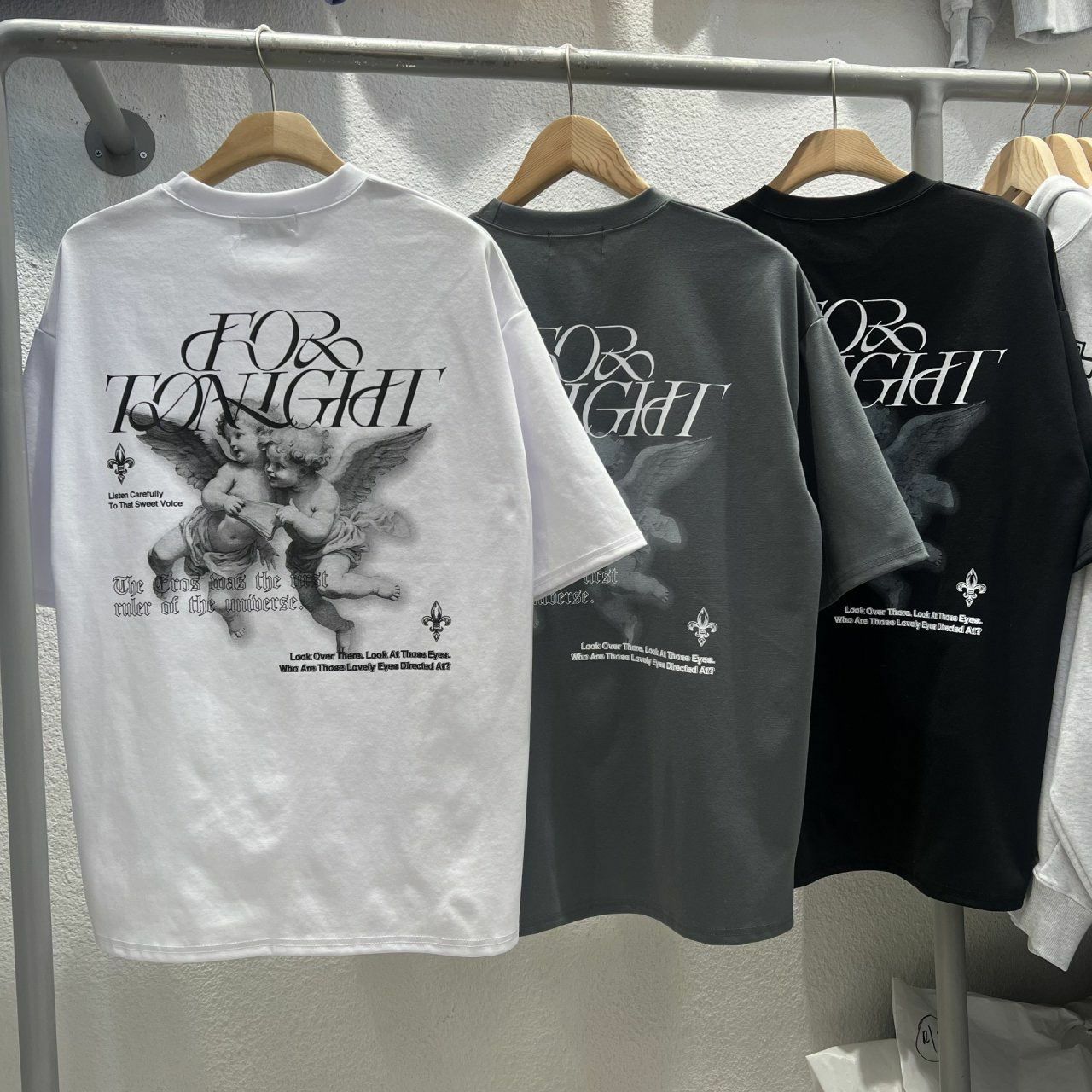 英文字圖案短袖Tee BARON-174T