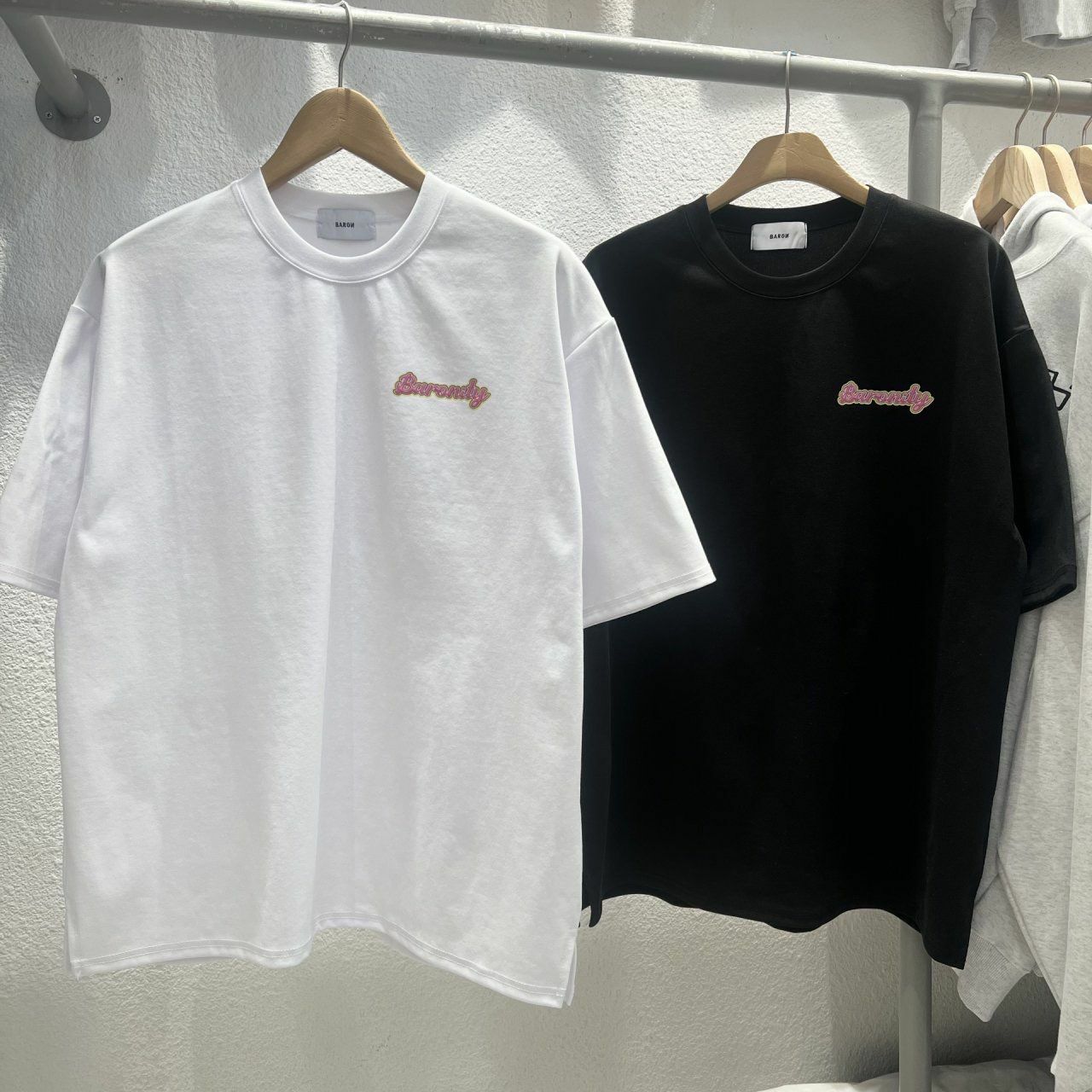 熊仔圖案英文字短袖Tee BARON-176T