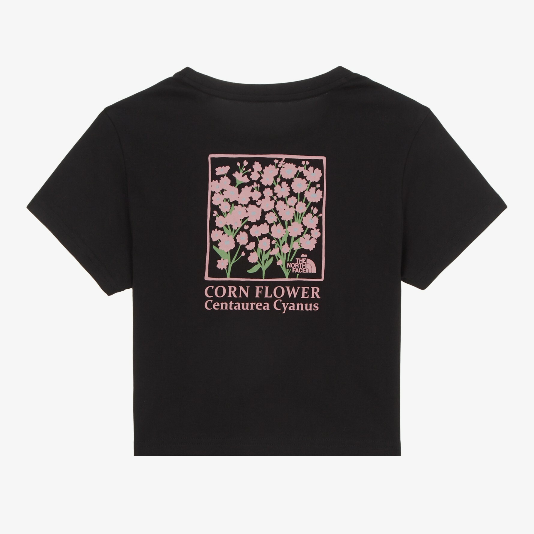 【代購】THE NORTH FACE 北臉 女 S FLORET 矢車菊 花花圖案 短袖 短T NT7UR32