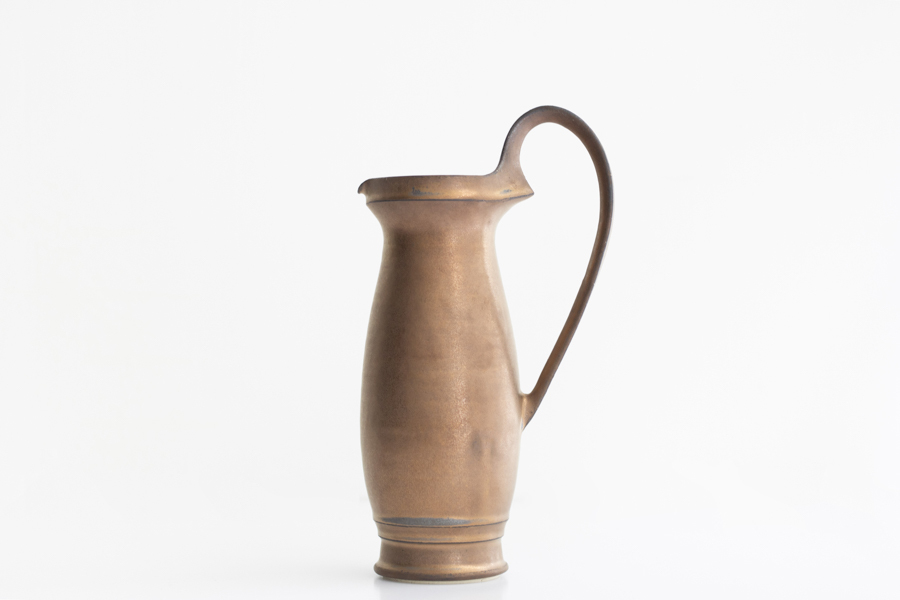 +g 竹口要-花器(水壺) 砂金色B