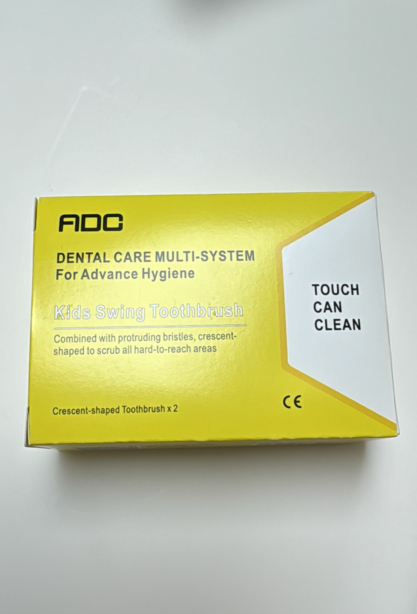 ADC07 - ADC - 搖擺刷頭 (一盒/2支) (A7A {黃色}乳牙期) (A7B {綠色}換牙期) (A7C {藍色}恆牙期)