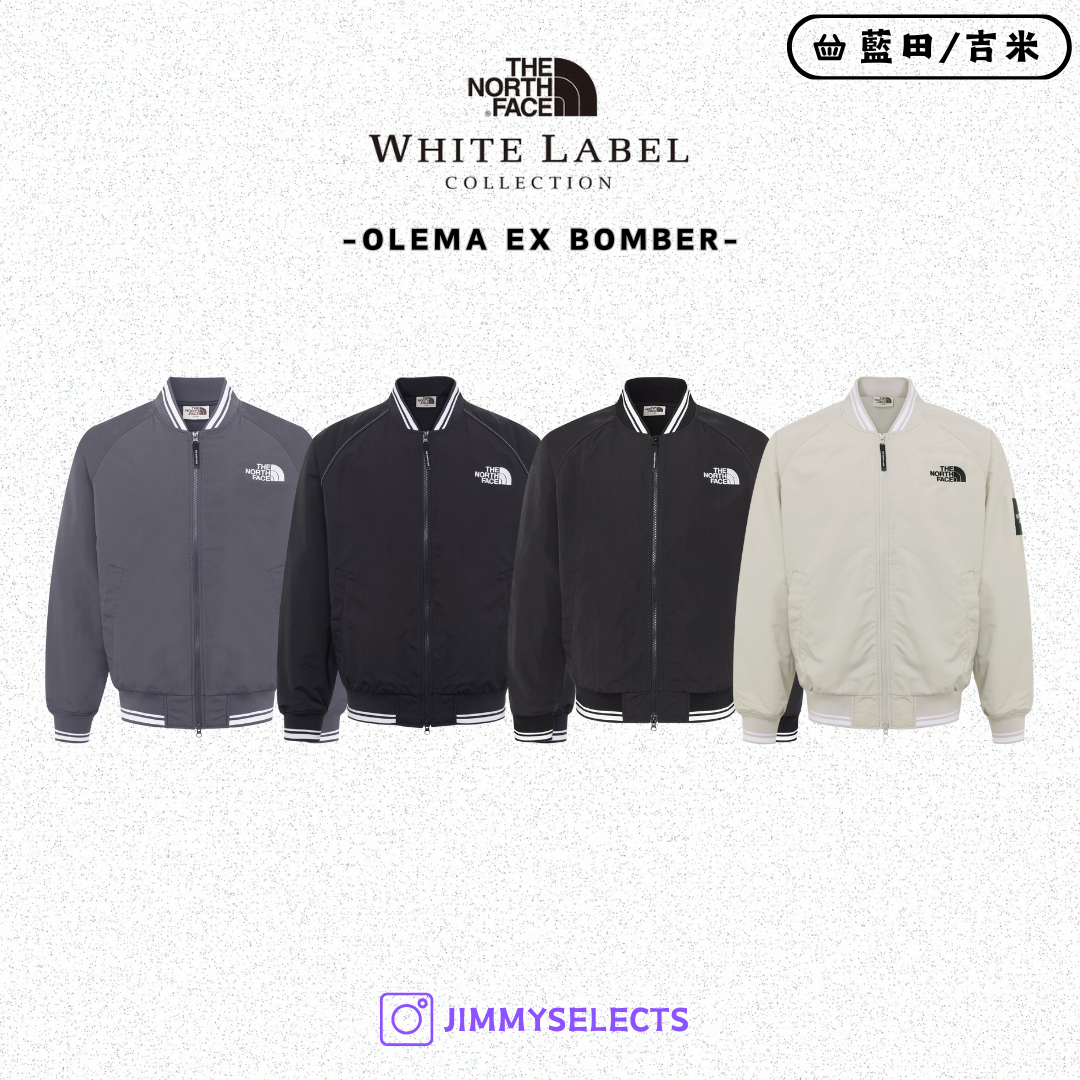 【代購】THE NORTH FACE 北臉 白標 OLEMA EX BOMBER 棒球 外套 NJ3BR09