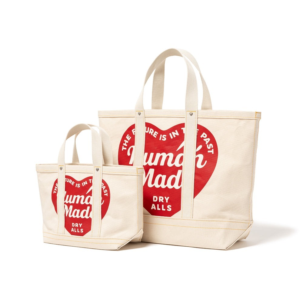 2025SS HUMAN MADE CANVAS TOTE 帆布 愛心 托特包 手提包 小 / 大 現貨