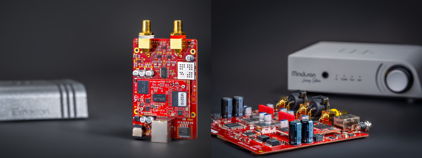 Wattson Audio Emerson and Madison Streamer DAC Motherboard