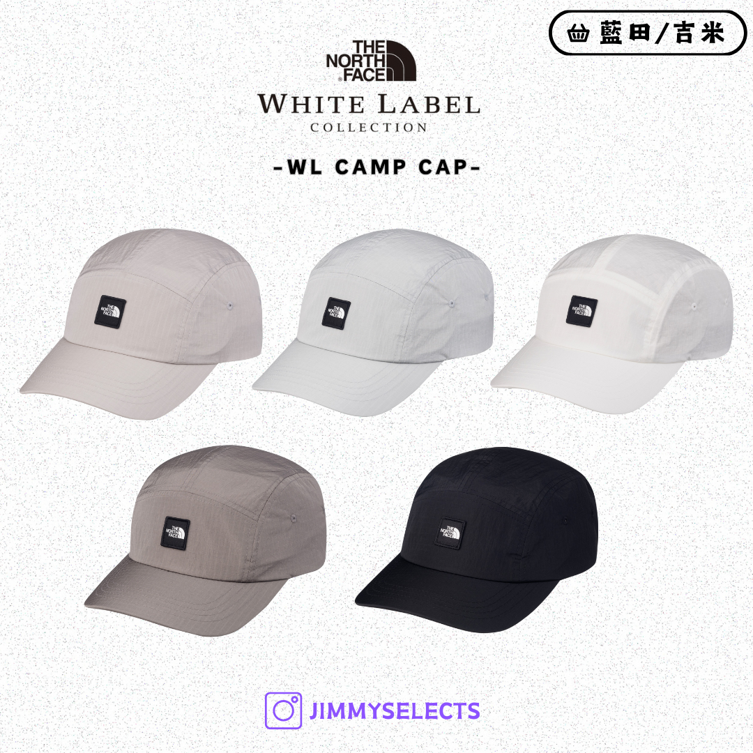 【代購】THE NORTH FACE 北臉 白標 WL CAMP CAP 繡徽 帽子 NE3CR02