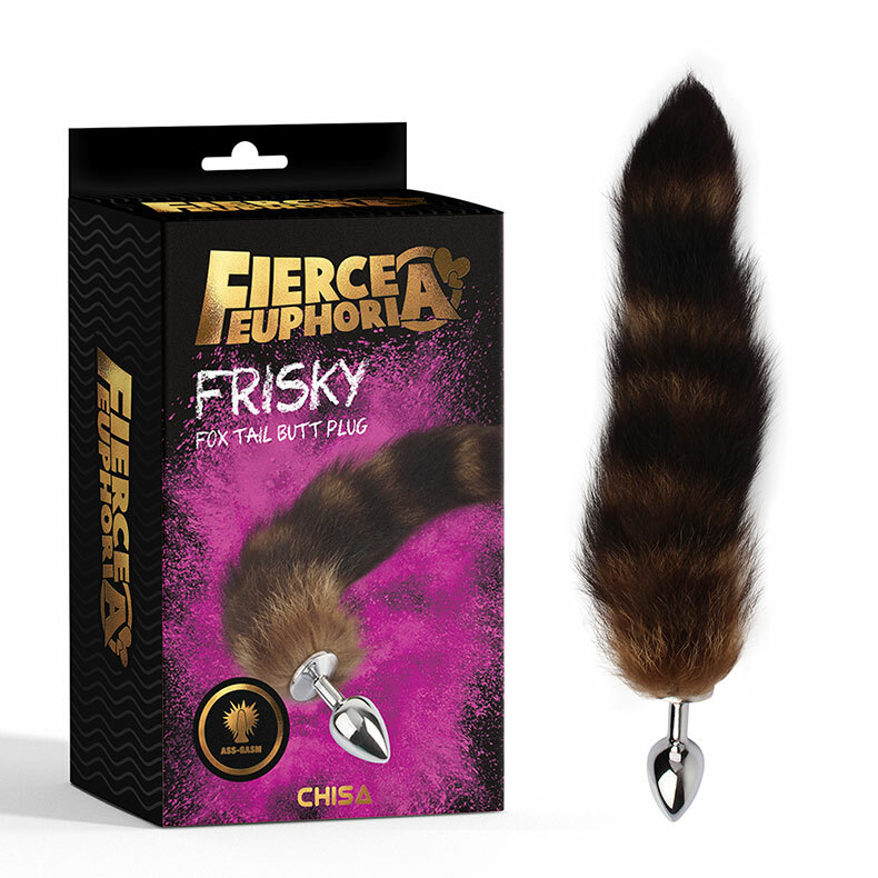 CHISA｜Fierce Euphoria 撩人狐狸尾巴肛塞｜毛絨動物尾巴造型肛塞