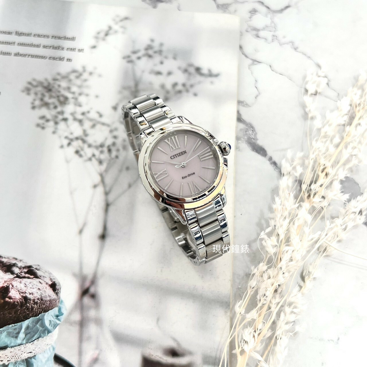 【CITIZEN 星辰】L系列光動能簡約時尚腕錶EM1160-58X 30.3mm 現代鐘錶