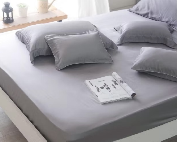 100支天絲床包組 | 都市灰