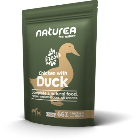 Naturea 濕糧 (犬用) - 雞肉鴨肉 300g  (單包/6包優惠)