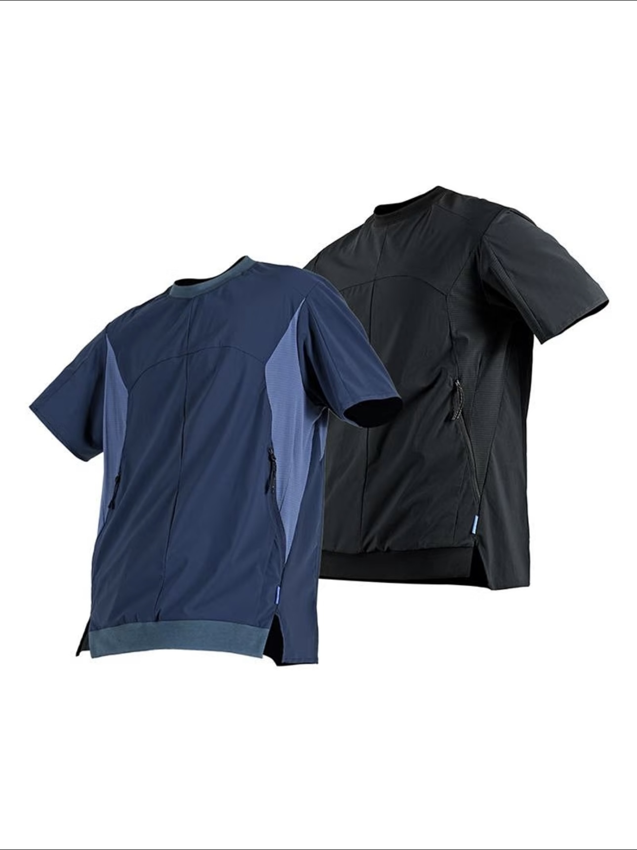 RL | REINDEE LUSION 對稱立裁結構拉鍊袋機能冰爽速乾短袖T卹2色