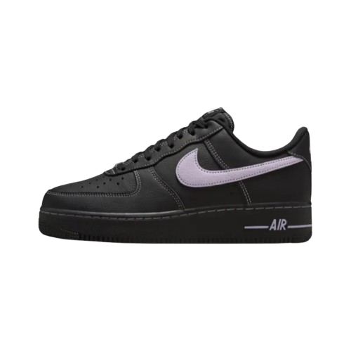NIKE Air Force 1 '07 LV8 AF1 黑紫 空軍一號 荔枝皮革 男鞋 HQ2037-001 IV