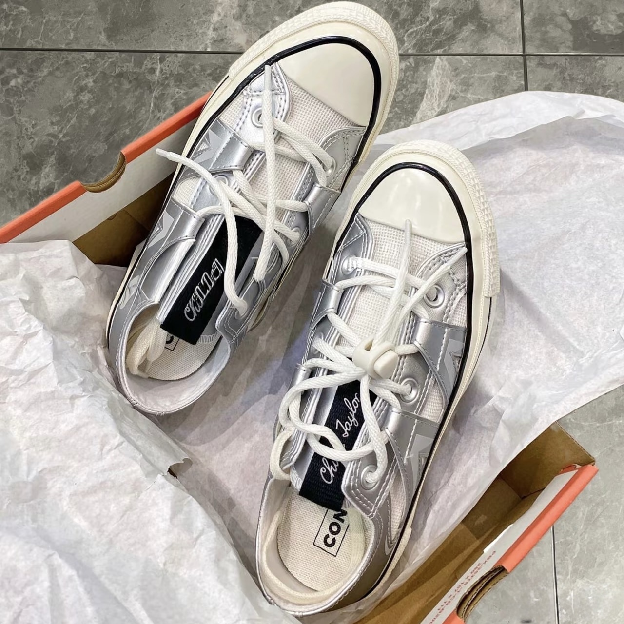 CONVERAE CHUCK 1970S 太空銀 液態銀 未來銀 白銀 休閒 女鞋 A15188C