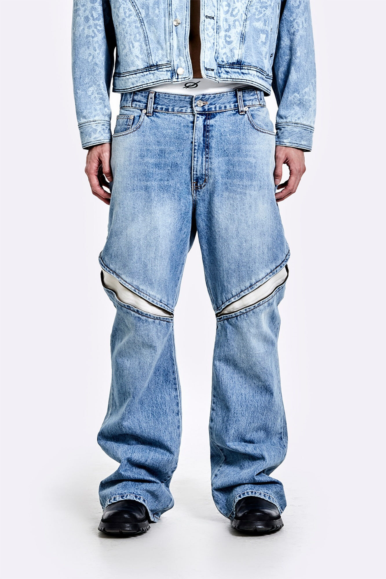 Devil’s 丹寧褲 - 淺藍款