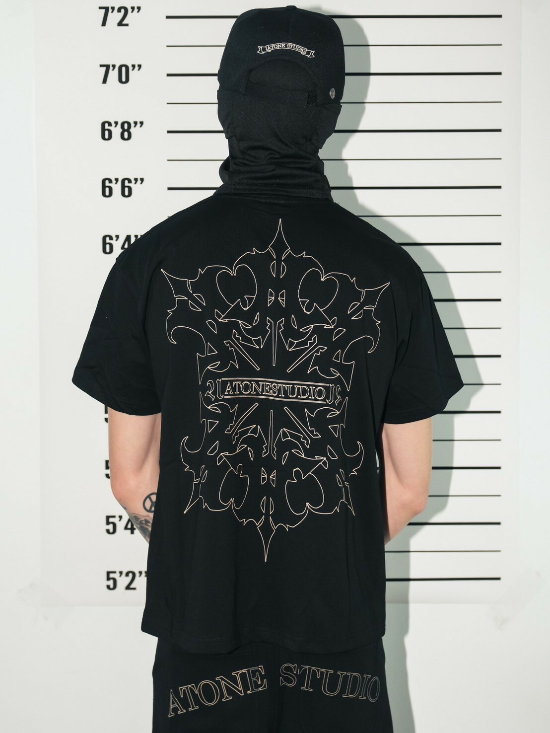 ATONE STUDIO 皇家標徽盾牌Logo 短袖 T "I AM CULTURE”