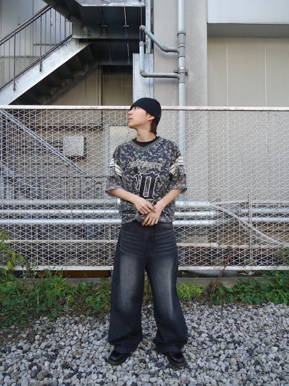 2025SS 9090 OG Logo Painted Denim Pants 樹紋屁股9090字體超限量 2025SS 9090 OG Logo Painted Denim Pants 樹紋屁股9090字體超限量