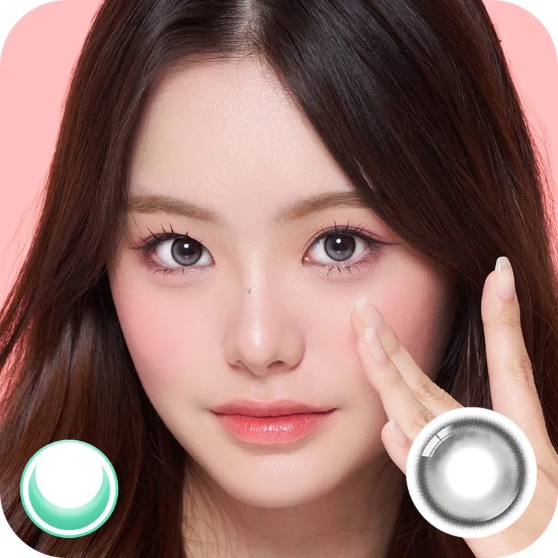 [月拋] Lenbling Viewer Sunset 1 Month Gray｜彩妝隱形眼鏡｜每盒2片