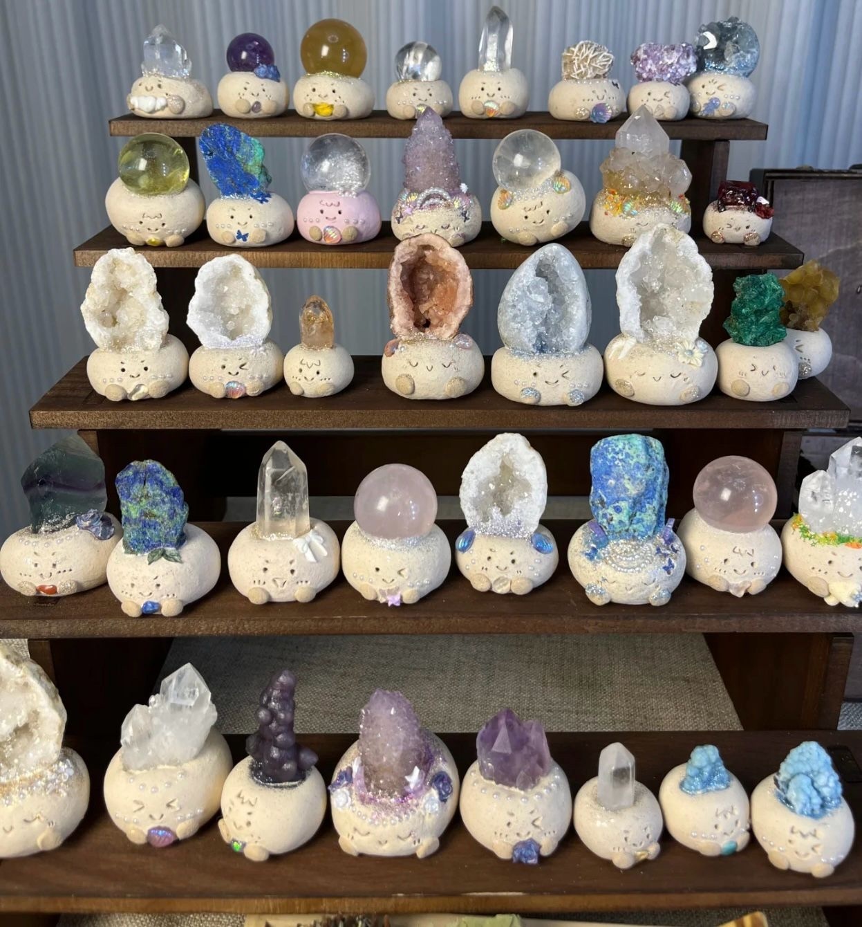 【現貨】LL0414150 小豆釘水晶擺件