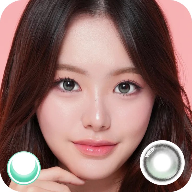 [月拋] Lenbling Viewer Sunset 1 Month Olive｜彩妝隱形眼鏡｜每盒2片