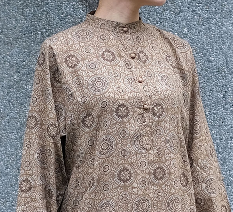 蓋染｜Kurta 罩衫 70｜巴基斯坦