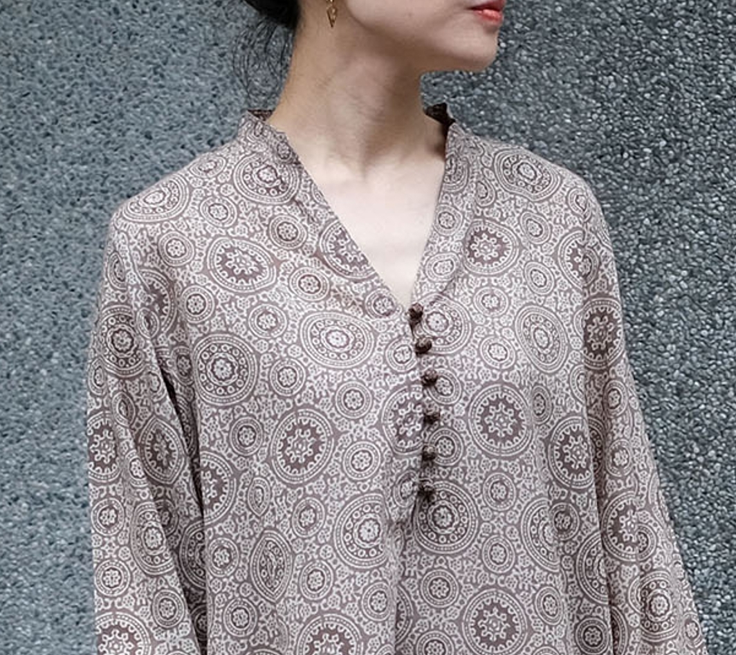 蓋染｜Tunic 罩衫 35｜巴基斯坦