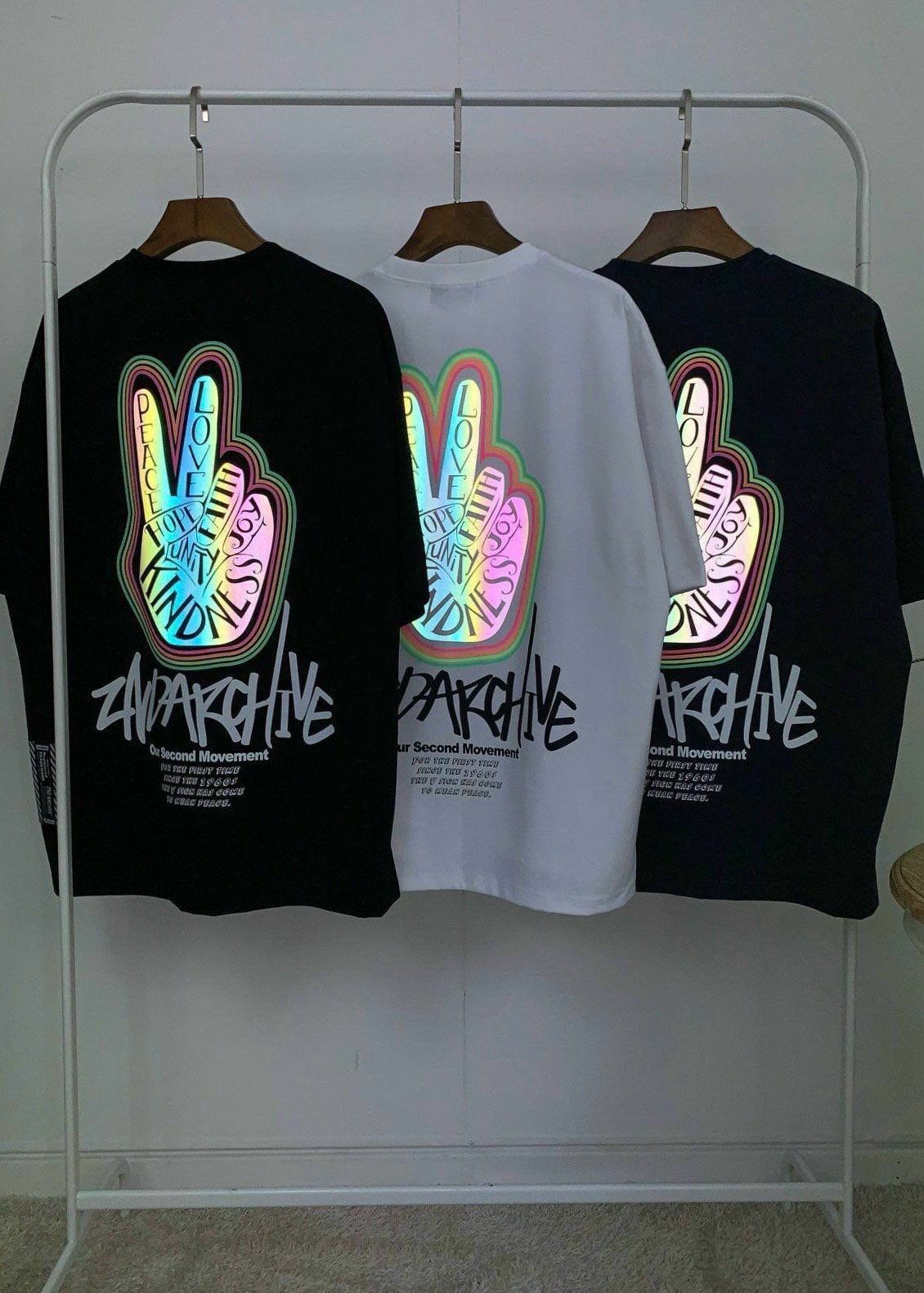 英文字圖案短袖Tee 2nd-250T