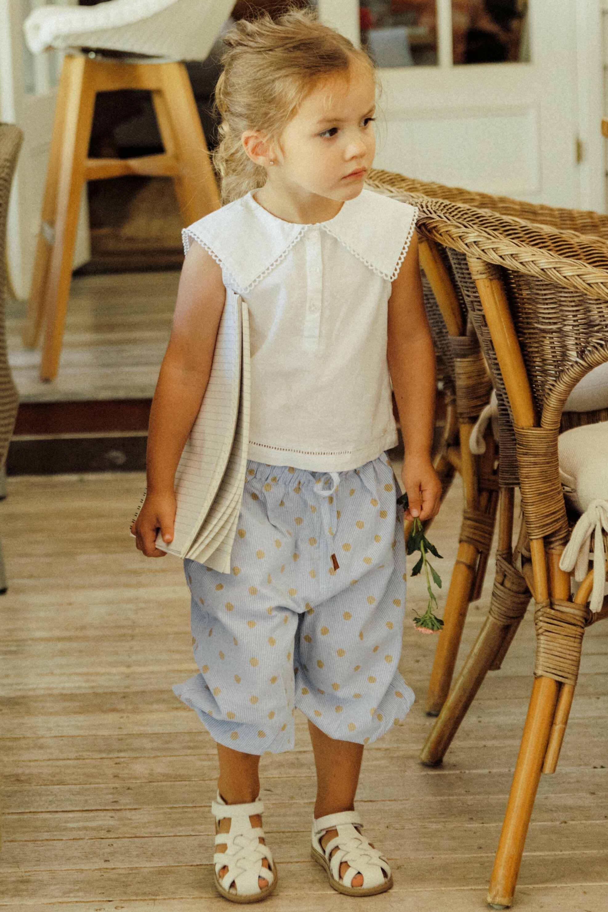 WirraWirra▪︎花邊翻領無袖襯衫Lace Tank Top