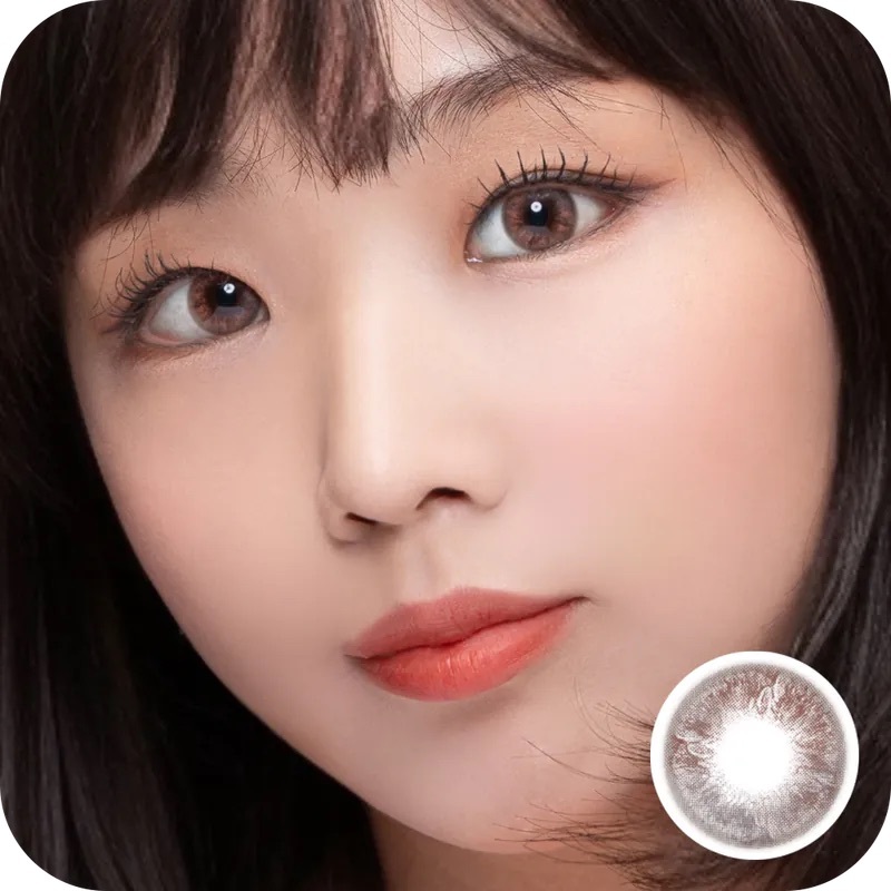 [月拋] Lenbling Flumpops 1 Month Milky Choco｜彩妝隱形眼鏡｜每盒2片