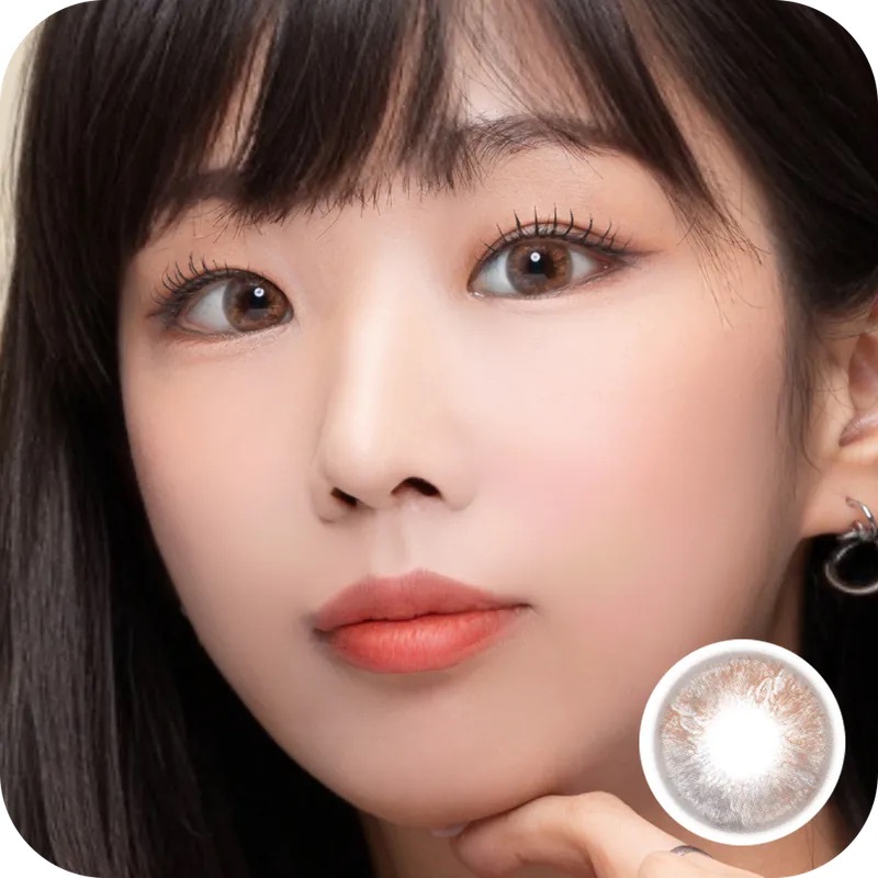 [月拋] Lenbling Flumpops 1 Month Milky Brown｜彩妝隱形眼鏡｜每盒2片