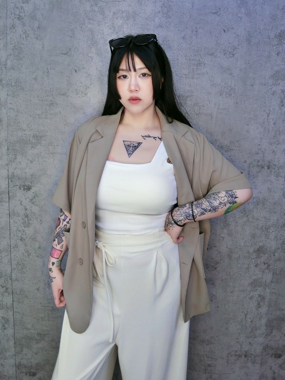 老錢風西裝外套